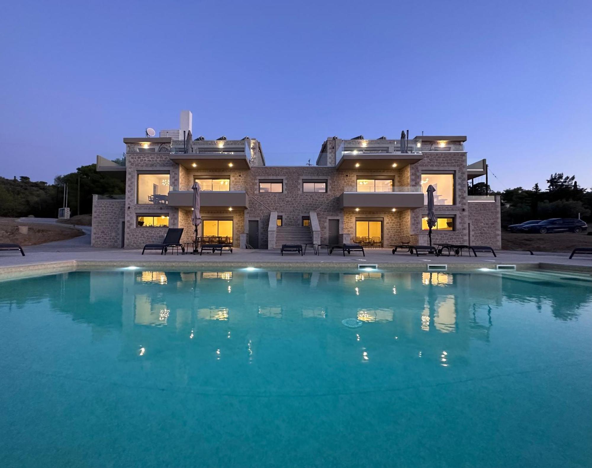 Topos Luxury Stay Heraion Loutraki  Eksteriør bilde